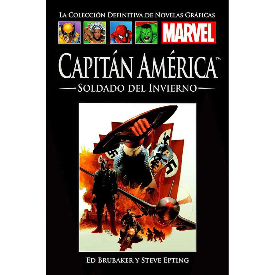 #44 La Colección Definitiva de Novelas Gráficas Marvel, Capitán América: Soldado Del Invierno