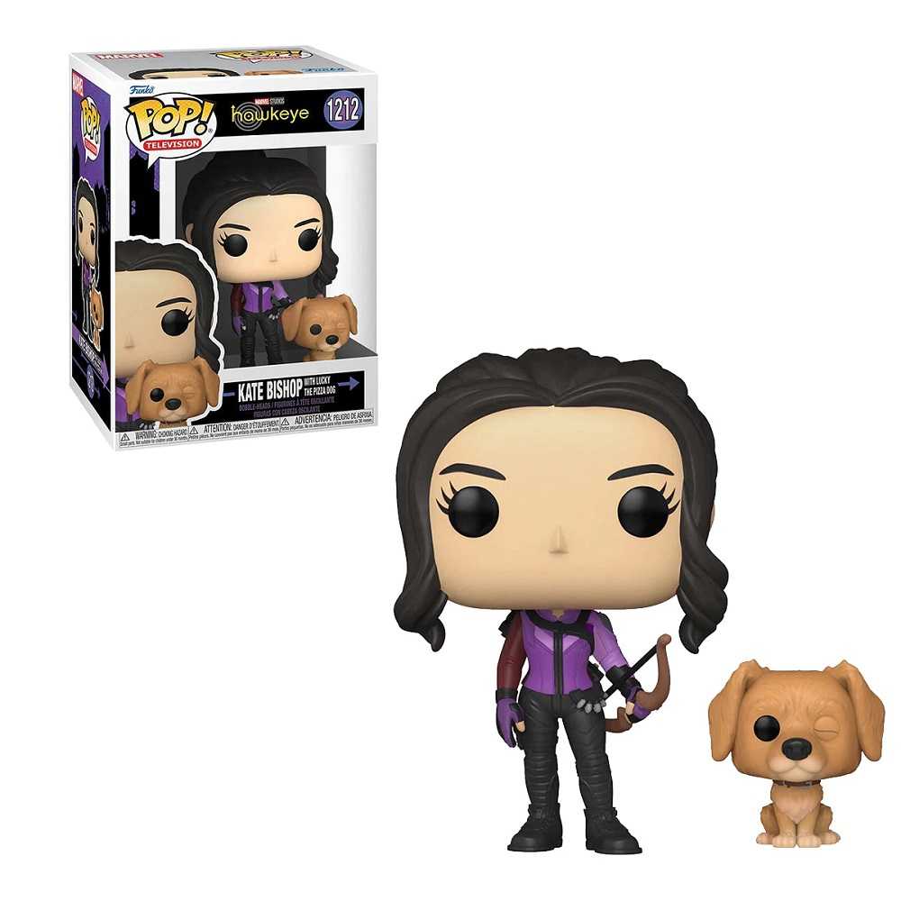 POP MARVEL: HAWKEYE - KATE BISHOP & LUCKY THE PIZZA DOG
