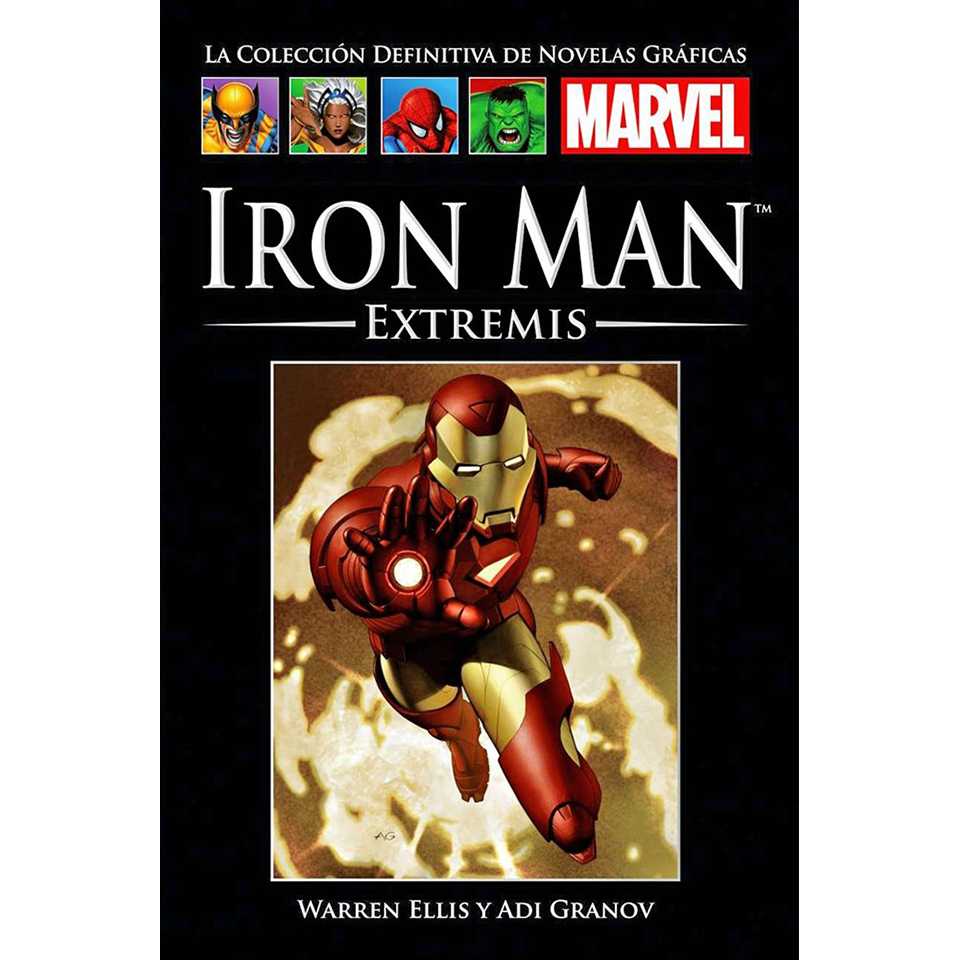 #43 La Colección Definitiva de Novelas Gráficas Marvel, Iron Man: Extremis